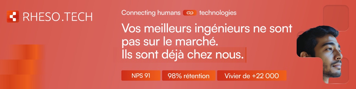 Bannière LinkedIn refaite pour Rheso.Tech